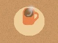 ～香気（アロマ）の流れるコーヒーカップでございます～